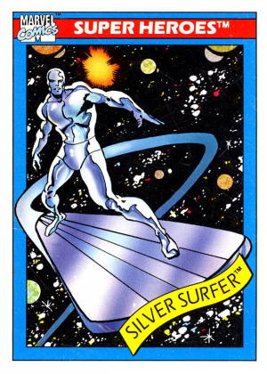 Marvel Universe Series I 032 Silver Surferjpg — Marvel Comics Characters (200+) option 67