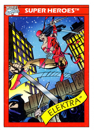 Marvel Universe Series I 049 Elektrajpg — Marvel Comics Characters (200+) option 72