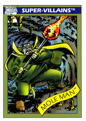 Marvel Universe Series I 068 Mole Manjpg — Marvel Comics Characters (200+) option 89