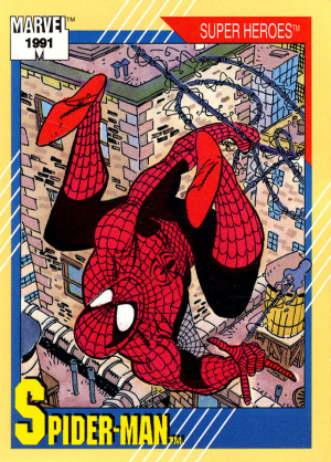 Marvel Universe Series Ii 001 Spider Manjpg — Marvel Comics Characters (200+) option 107