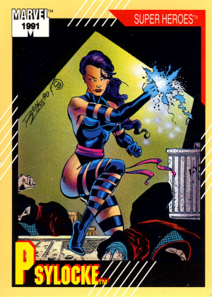 Marvel Universe Series Ii 018 Psylockejpg — Marvel Comics Characters (200+) option 117