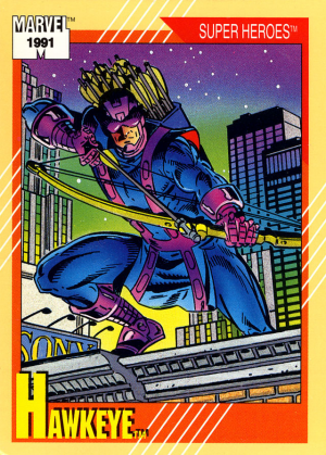 Marvel Universe Series Ii 020 Hawkeyejpg — Marvel Comics Characters (200+) option 119
