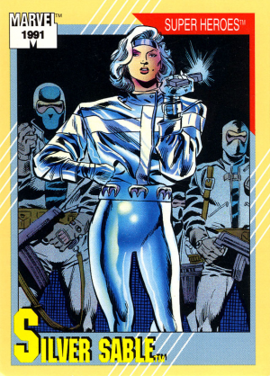 Marvel Universe Series Ii 021 Silver Sablejpg — Marvel Comics Characters (200+) option 120