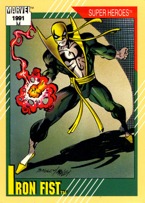 Marvel Universe Series Ii 028 Iron Fistjpg — Marvel Comics Characters (200+) option 127
