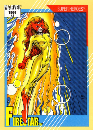 Marvel Universe Series Ii 032 Firestarjpg — Marvel Comics Characters (200+) option 131