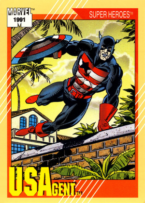 Marvel Universe Series Ii 035 Usagentjpg — Marvel Comics Characters (200+) option 134
