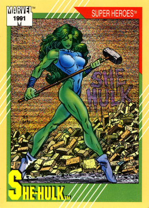 Marvel Universe Series Ii 043 She Hulkjpg — Marvel Comics Characters (200+) option 141