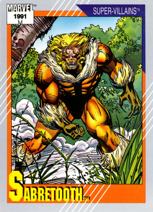 Marvel Universe Series Ii 056 Sabretoothjpg — Marvel Comics Characters (200+) option 149