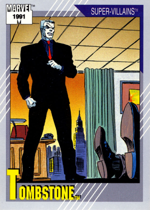 Marvel Universe Series Ii 067 Tombstonejpg — Marvel Comics Characters (200+) option 159
