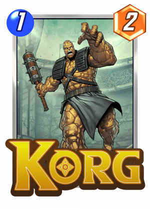 Korgjpg — Marvel Snap Cards option 82