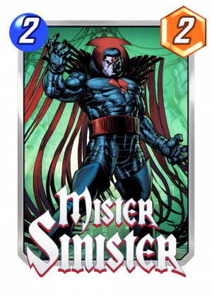 Mistersinistejpg — Marvel Snap Cards option 96