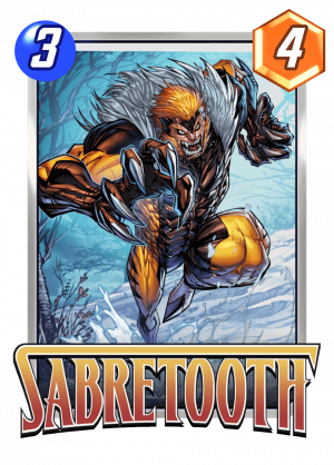 Sabertoothjpg — Marvel Snap Cards option 128