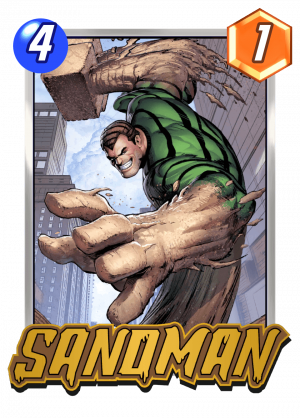 Sandmanjpg — Marvel Snap Cards option 129