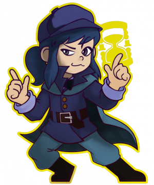 Morebluehairpng — Mashup Week Megamix Detective Hat Kid Alts option 36