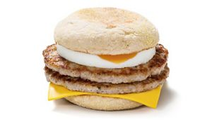 Double Sausage And Egg Mcmuffinjpg — McDonalds menu option 10
