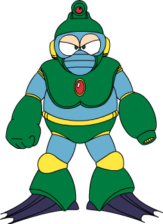 2 Bubblefrontjpg — Mega Man Bosses option 19