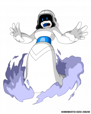 Ghostwomanrnrartpng — Mega Man Fanmade Robot Masters option 13