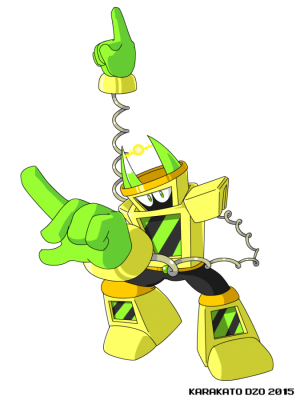 Jmn006shockmanpng — Mega Man Fanmade Robot Masters option 20