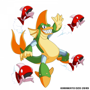 Jmn018fishmanpng — Mega Man Fanmade Robot Masters option 26