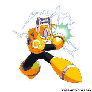 Powermanmegamanrockforcebykarakatodzoddf6d0d Prepng — Mega Man Fanmade Robot Masters option 38