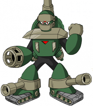 Tankmanmmuartjpg — Mega Man Fanmade Robot Masters option 42
