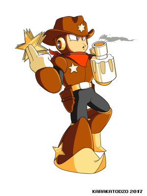 Zz1633743479sheriffmanmagmml2artpng — Mega Man Fanmade Robot Masters option 63