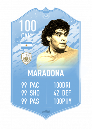 Maradona 2png — Mejores futbolistas argentinos de la historia option 9
