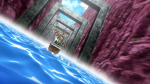 Elgoingmerrientrandoalgrandlinepng — Mejores momentos de One Piece option 45