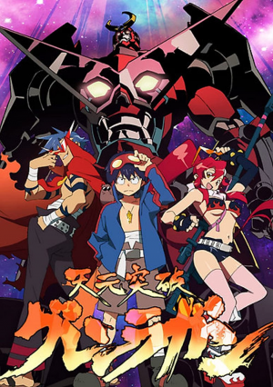 Gurren Lagann Posterjpg — Mikel's Anime Tierlist option 10