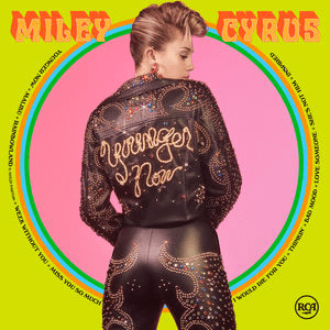 Mileycyrus Youngernowofficialalbumcoverpng — Miley Cyrus' Albums (2020) option 7