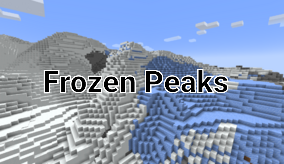 Snowcappedpeakspng — Minecraft 1.18 Biomes option 44