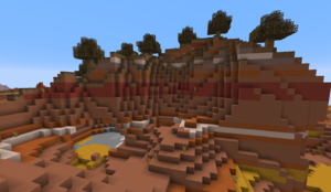 300px Modifiedwoodedbadlandsplateaupng — Minecraft All Biomes option 35