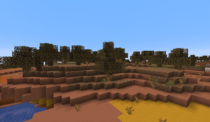 300px Woodedbadlandsplateaupng — Minecraft All Biomes option 63