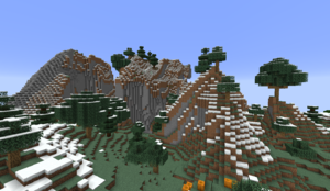 300px Woodedmountainspng — Minecraft All Biomes option 64