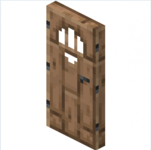 my minecraft DOOR TIER LIST! #minecraft #tuxbowdie #doors