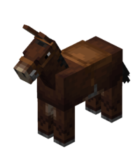 200px Saddledmulepng — Minecraft Mob Tier List option 39