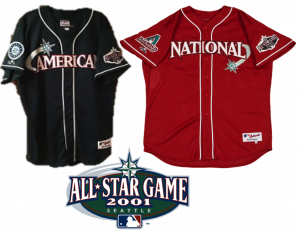 送料無料 ギフト AMERICAN ALL IN MADE XL SIZE JERSEY RIPKEN 2001 GAME STAR ユニフォームシャツ