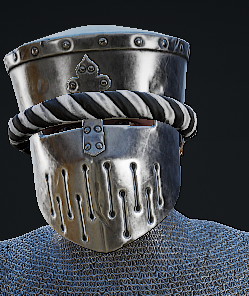 Flattoporlepng — Mordhau T3 Helmets option 16