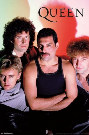 Sbp6982 Queen In Concert 22x34 300x455jpg — most popular artists during the 60s 70s and 80s option 42