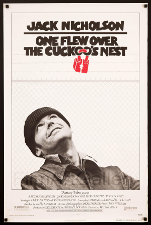 One Flew Over The Cuckoos Nest Vintage Movie Poster Original 1 Sheet 27x41 7686jpg — Movies Considered The Best option 58