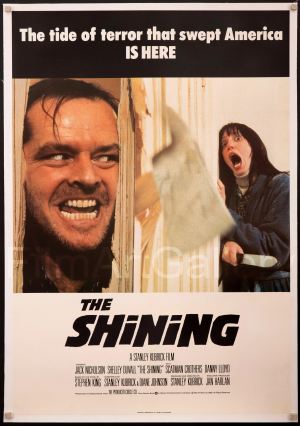 The Shining Vintage Movie Poster Original 1 Sheet 27x41 7589jpg — Movies Considered The Best option 66