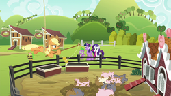 Spike252ctwilight252candrarityseeajhangingfromaropes6e10png — My little Pony Friendship is Magic Season 6 option 17
