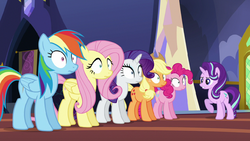 Starlightgivesorderstothemainfives6e21png — My little Pony Friendship is Magic Season 6 option 22
