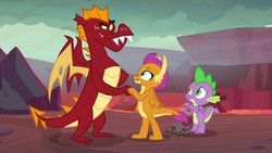 Garbleandsmolderfist Bumps9e9png — My little Pony Friendship is Magic Season 9 option 2