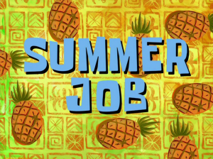Summerjobtitlecardpng — My opinions on SpongeBob SquarePants Season 7 option 30