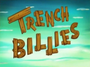 Trenchbilliestitlecardjpeg — My opinions on SpongeBob SquarePants Season 7 option 45