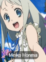 Anohana1png — MyAnimeLists Top 750 Anime and Manga Characters option 23