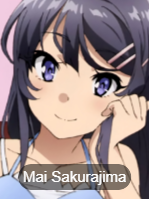 Zz1588978669rascaldoesnotdreamofbunnygirlsenpai1png — MyAnimeLists Top 750 Anime and Manga Characters option 580