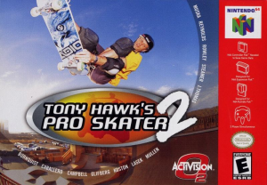 12149 Tony Hawk S Pro Skater 2 Nintendo 64 Front Coverjpg — N64 GAMES option 5