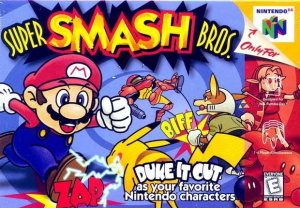 6458 Super Smash Bros Nintendo 64 Front Coverjpg — N64 GAMES option 13